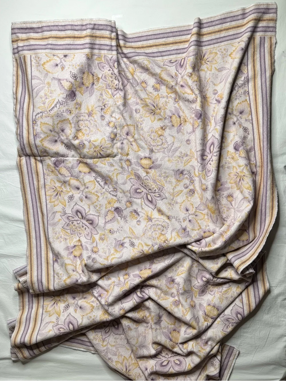 Victoria’s Secret - Floral Pastel Packable Beach Towel/Blanket Bag